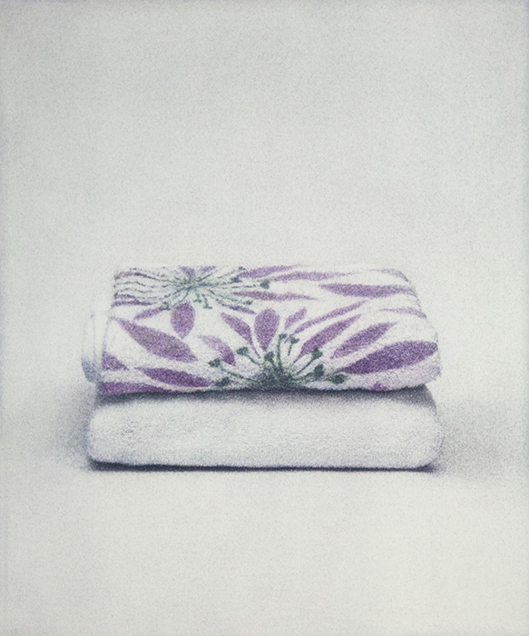 towels13, Gum bichromate print, 2014 @ sookang KIM.jpg